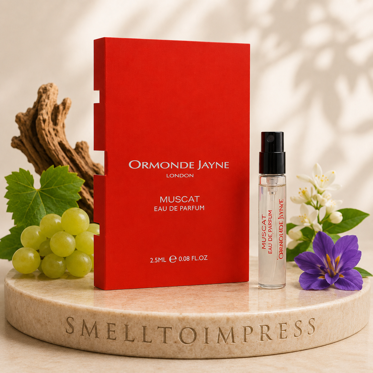light image of Ormonde Jayne Muscat 2ml 0.06 fl. oz. official perfume samples