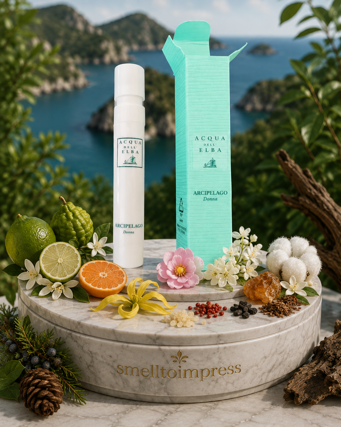 image of Acqua dell' Elba Arcipelago Donna official perfume samples 1.2ml 0.04 fl. oz