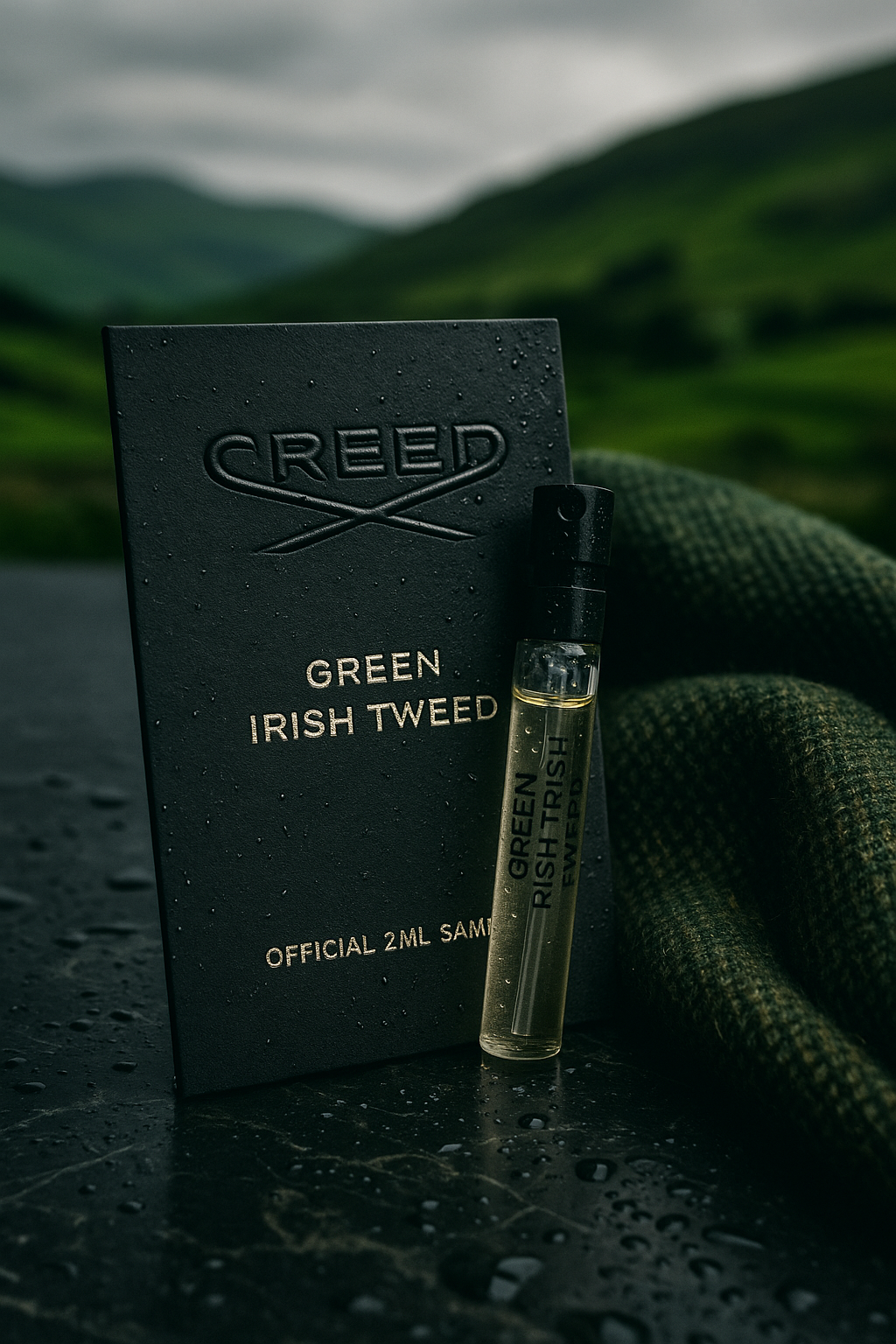 Creed Green Irish Tweed edp 2.0ml 0.08 fl. oz. official perfume sample perfume tester