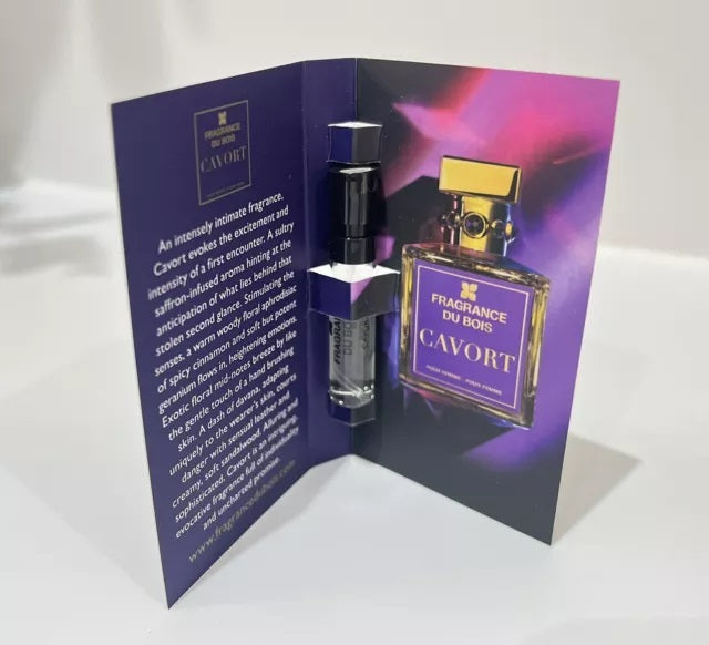 Fragrance Du Bois Cavort 1.5ml 0.05 fl. oz. official perfume sample perfume tester