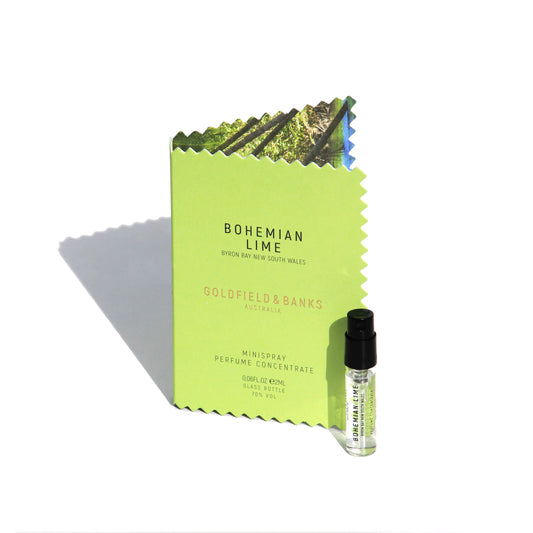 Goldfield and Banks Australia Bohemian Lime 2ml 0.06 fl. oz. official perfume sample