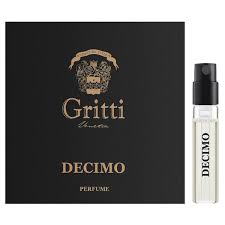 Gritti Decimo official perfume sample 2ml 0.06 fl. oz. product image
