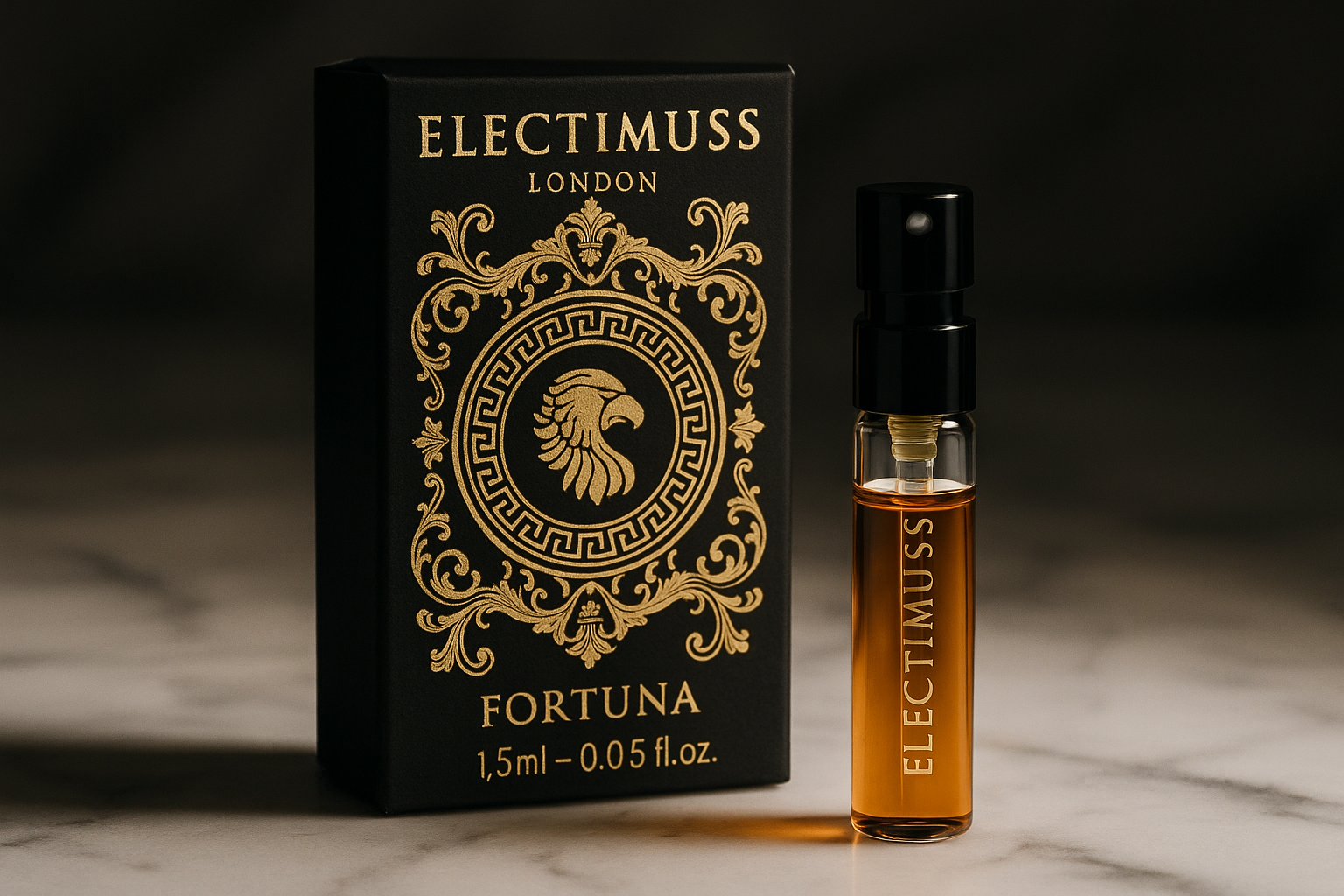 Electimuss London Fortuna 1.5ml 0.05 fl. oz. official perfume sample