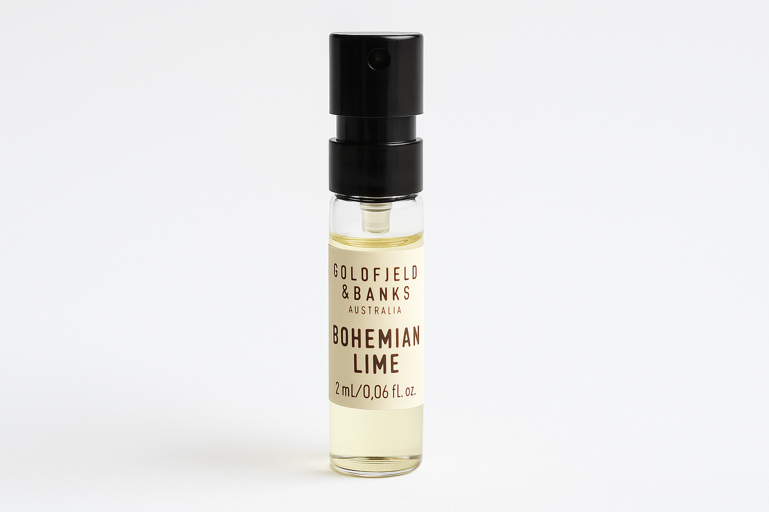 Goldfield and Banks Australia Bohemian Lime 2ml 0.06 fl. oz. official perfume sample