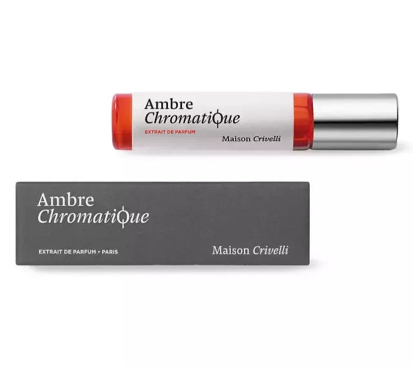 official perfume sample of Maison Crivelli Ambre Chromatique 1.5ml 0.05 fl.oz.
