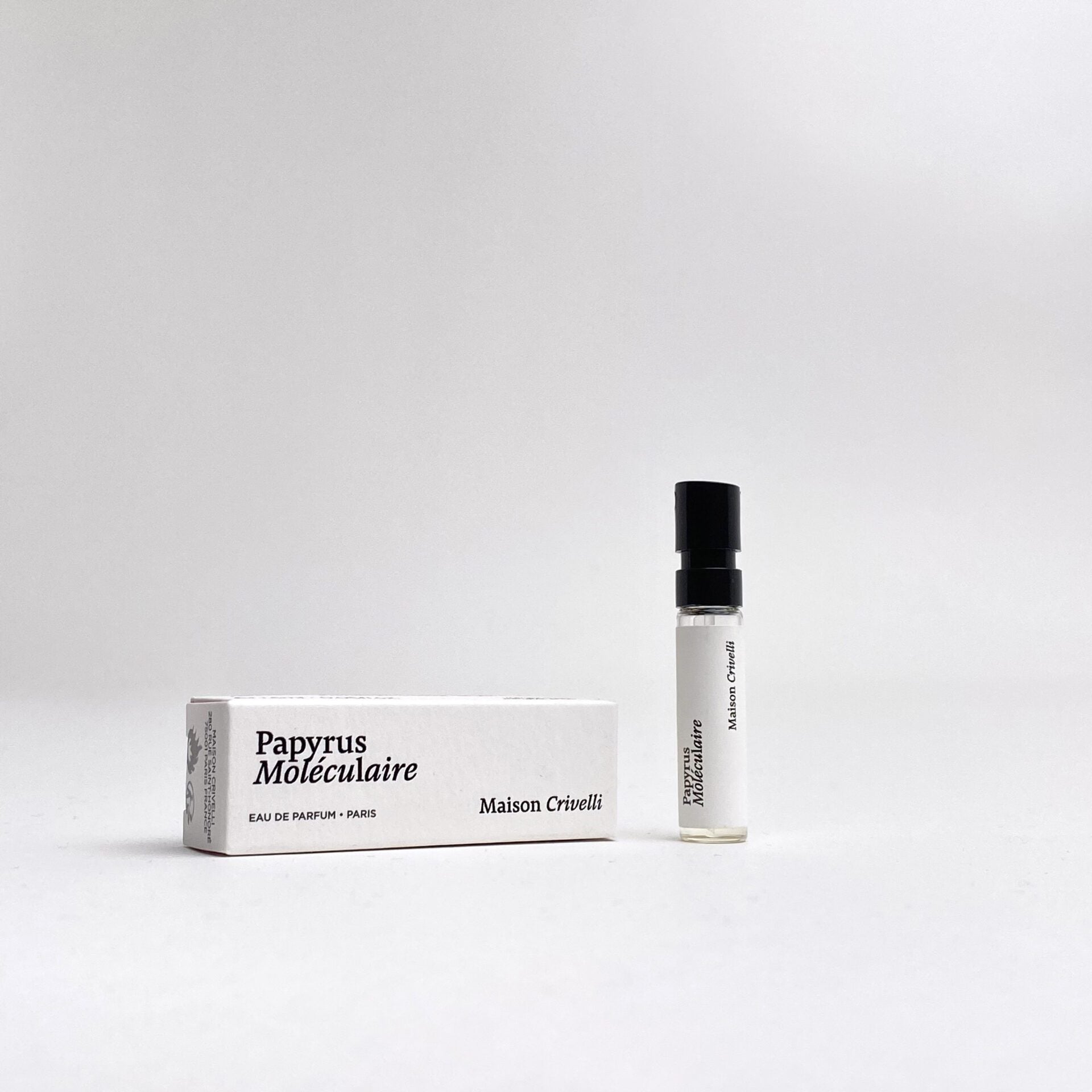 official perfume sample of Maison Crivelli Papyrus Moleculaire 1.5ml 0.05 fl.oz.