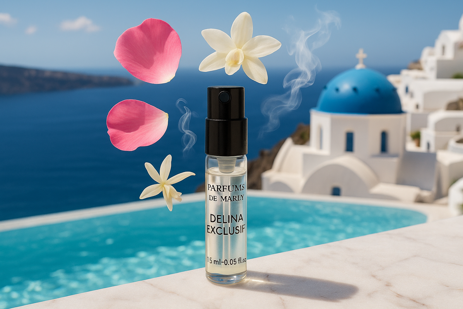 Parfums De Marly Delina Exclusif official scent sample 1.5ml 0.05 fl. o.z. perfume tester