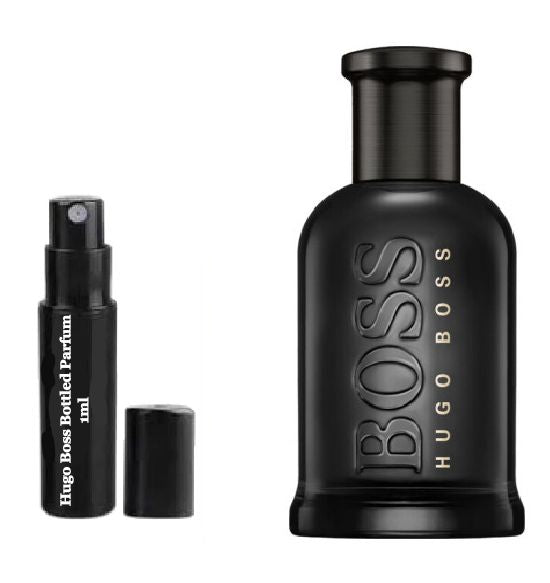 HUGO BOSS BOTTLED PARFUM perfume samples, HUGO BOSS BOTTLED PARFUM Parfümproben