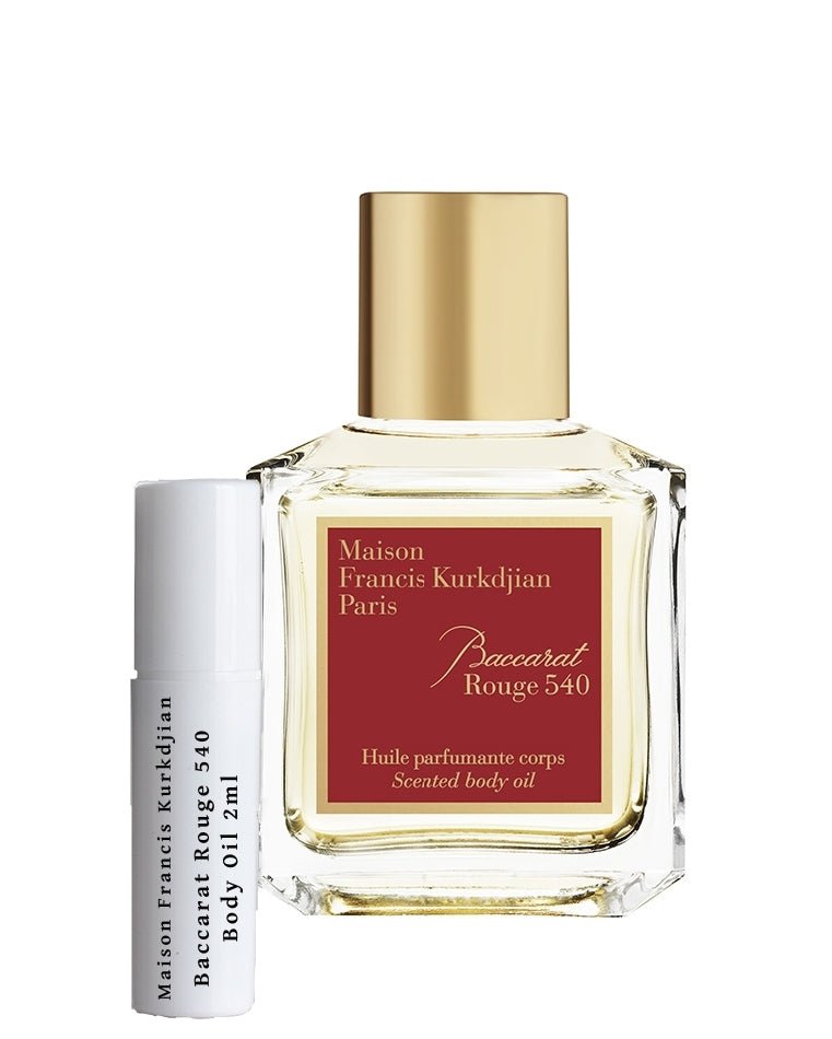 Maison Francis Kurkdjian Baccarat Rouge 540 Body Oil sample 2ml