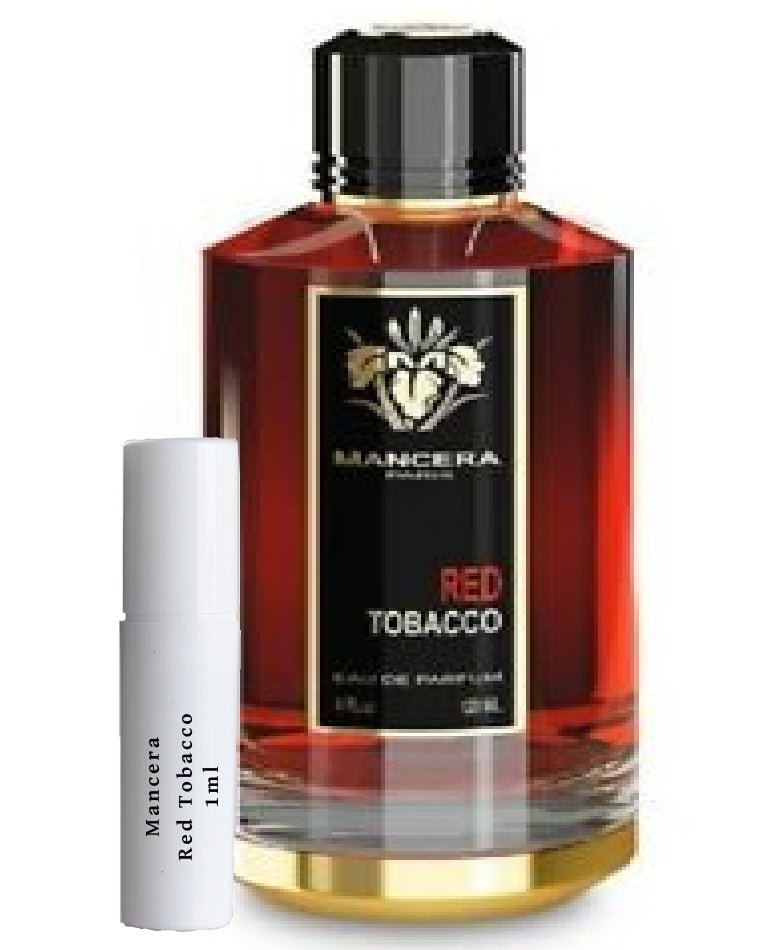 Mancera Red Tobacco sample vial spray 1ml