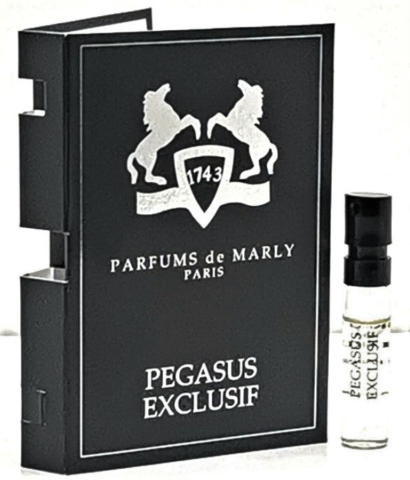 Parfums De Marly Pegasus Exclusif official perfume sample 1.5ml 0.05 fl. o.z. perfume tester