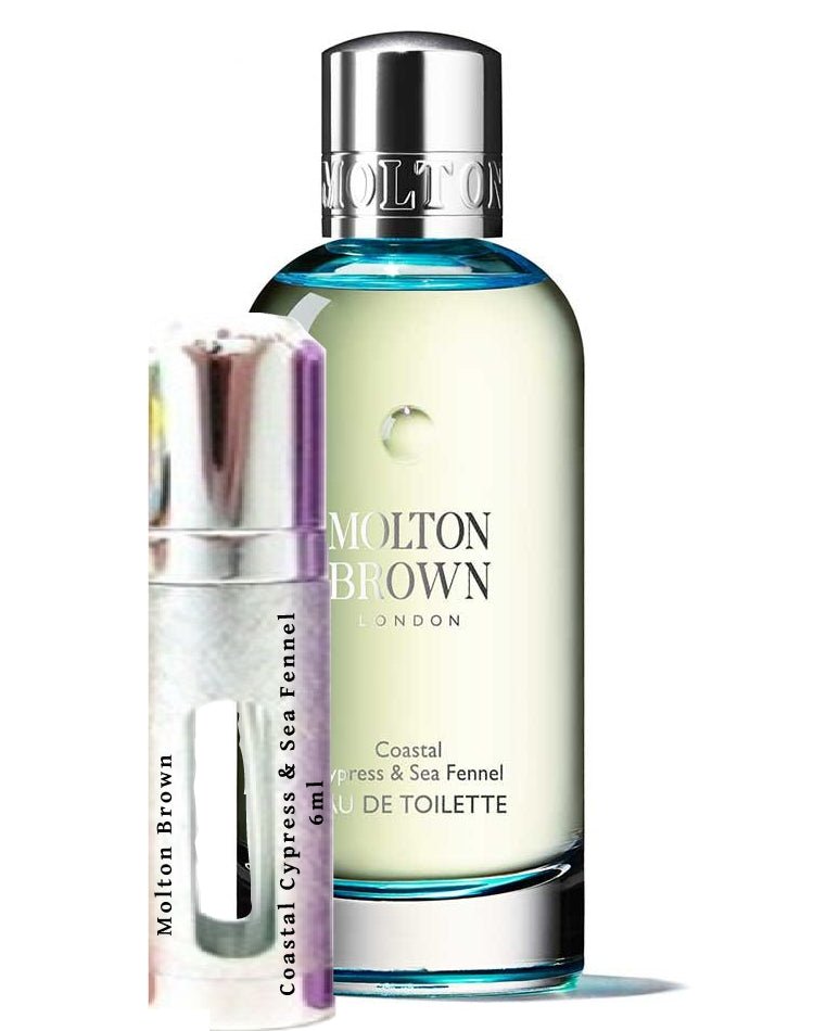 Molton Brown Coastal Cypress & Sea Fennel sample vial 6ml
